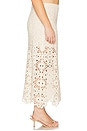 view 6 of 11 by Marianna Shay Midi Skirt in Beige