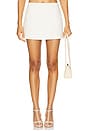 view 1 of 11 by Marianna Rin Mini Skirt in Off White