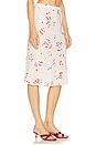 view 3 of 11 by Marianna Hallie Midi Skirt in Suki Cherry Abstract
