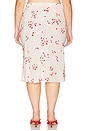 view 8 of 11 by Marianna Hallie Midi Skirt in Suki Cherry Abstract