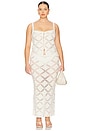 view 10 of 11 by Marianna Baileigh Midi Skirt in White