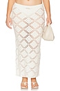 view 2 of 11 by Marianna Baileigh Midi Skirt in White