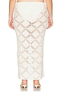 view 8 of 11 by Marianna Baileigh Midi Skirt in White
