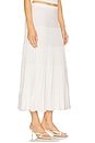 view 3 of 11 By Marianna Cheryl Breezy Midi Skirt in Ivory