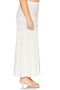 view 6 of 11 By Marianna Cheryl Breezy Midi Skirt in Ivory