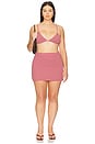 view 10 of 11 by Marianna Harlow Skirt in Red & Pink Stripe