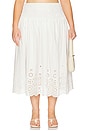 view 2 of 11 by Marianna Lya Midi Skirt in White