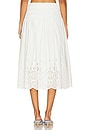 view 7 of 11 by Marianna Lya Midi Skirt in White