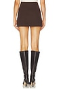 view 4 of 6 MILLY 스커트 in Chocolate Brown