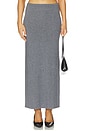 view 1 of 11 by Marianna Torrey Maxi Skirt in Charcoal Grey