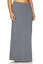 view 4 of 11 by Marianna Torrey Maxi Skirt in Charcoal Grey