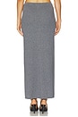 view 7 of 11 by Marianna Torrey Maxi Skirt in Charcoal Grey