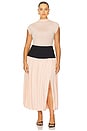 view 10 of 11 by Marianna Reba Midi Skirt in Pink