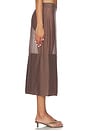 view 3 of 6 JUPE CECILLE in Mocha