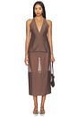 view 9 of 11 FALDA CECILLE in Mocha