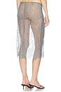 view 5 of 6 Mimi Midi Skirt in Slate Gray