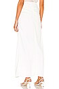 view 3 of 4 The Rachela Maxi Skirt in White