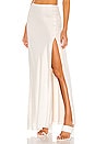 view 3 of 5 The Cydney Maxi Skirt in Ivory