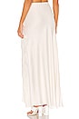 view 4 of 5 The Cydney Maxi Skirt in Ivory