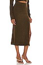 view 2 of 4 Drew Midi Skirt in Moss Green