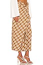 view 2 of 4 The Avril Midi Skirt in Ochre Multi