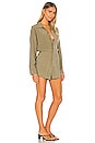 view 3 of 4 Dylan Romper in Green