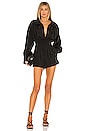 view 1 of 3 The Rayne Romper in Black