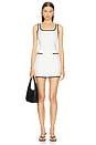 view 1 of 4 by Marianna Leonie Romper in Ivory & Black