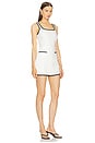 view 3 of 4 by Marianna Leonie Romper in Ivory & Black