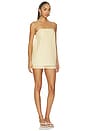 view 2 of 4 Romy Romper in Yellow Stripe