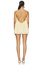 view 3 of 4 Romy Romper in Yellow Stripe
