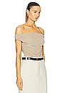 view 3 of 6 by Marianna Fio Top in Beige