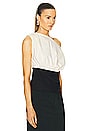 view 3 of 6 by Marianna Matteah Top in Black & Ivory