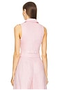 view 4 of 6 by Marianna Carinne Vest Top in Blush Pink
