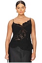 view 2 of 8 by Marianna Sylvie Crochet Top in Black