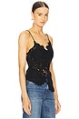 view 3 of 8 by Marianna Sylvie Crochet Top in Black