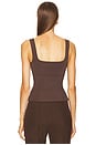 view 5 of 8 by Marianna Evonne Top in Chocolate Brown