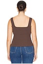 view 6 of 8 by Marianna Evonne Top in Chocolate Brown