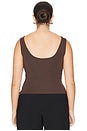 view 6 of 8 by Marianna Cyra Top in Chocolate Brown