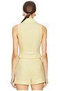 view 5 of 8 by Marianna Carinne Vest Top in Lemon