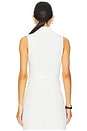 view 5 of 8 By Marianna Carinne Crepe Vest Top in Ivory