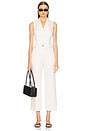 view 7 of 8 by Marianna Carinne Satin Vest Top in Ivory