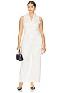 view 8 of 8 by Marianna Carinne Satin Vest Top in Ivory