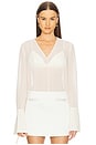 view 1 of 4 by Marianna Alina Blouse in Beige