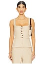 view 1 of 8 by Marianna Leala Top in Tan Beige