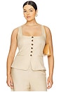 view 2 of 8 by Marianna Leala Top in Tan Beige