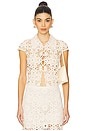 view 1 of 9 by Marianna Shay Top in Beige