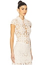 view 3 of 9 by Marianna Shay Top in Beige