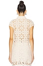 view 5 of 9 by Marianna Shay Top in Beige