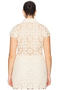 view 6 of 9 by Marianna Shay Top in Beige